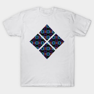 Blue and Purple Diamonds T-Shirt